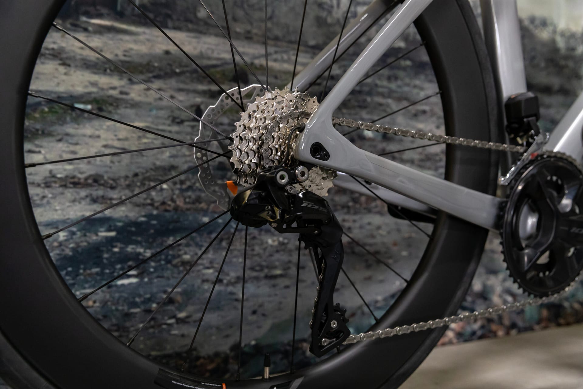 Sensa Giulia Supremo – Road bike – Shades of Grey – Maat 55 thumbnail 3