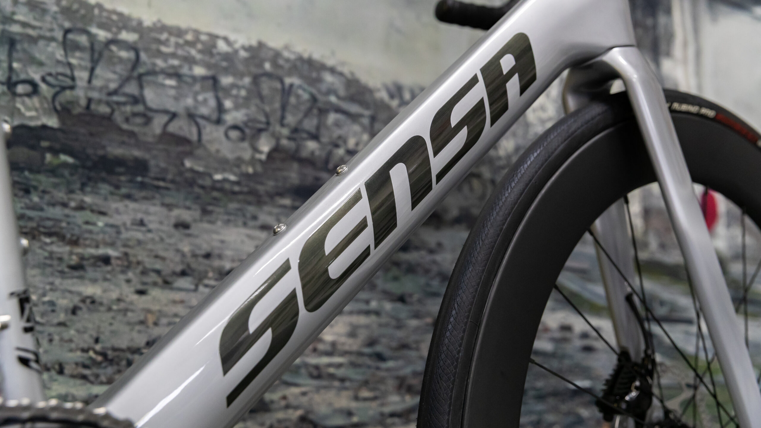 Sensa Giulia Supremo – Road bike – Shades of Grey – Maat 55 thumbnail 2