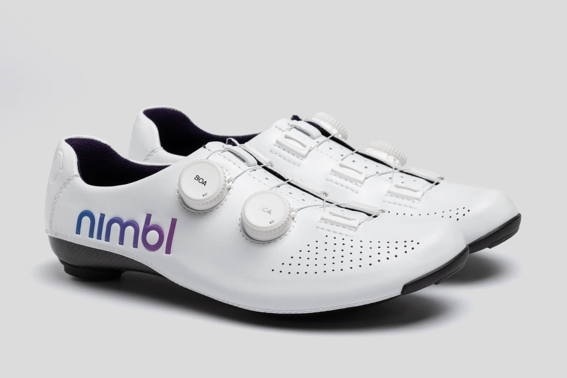 Nimbl Exceed Blue/Purple is available at Bergasports. Contact us