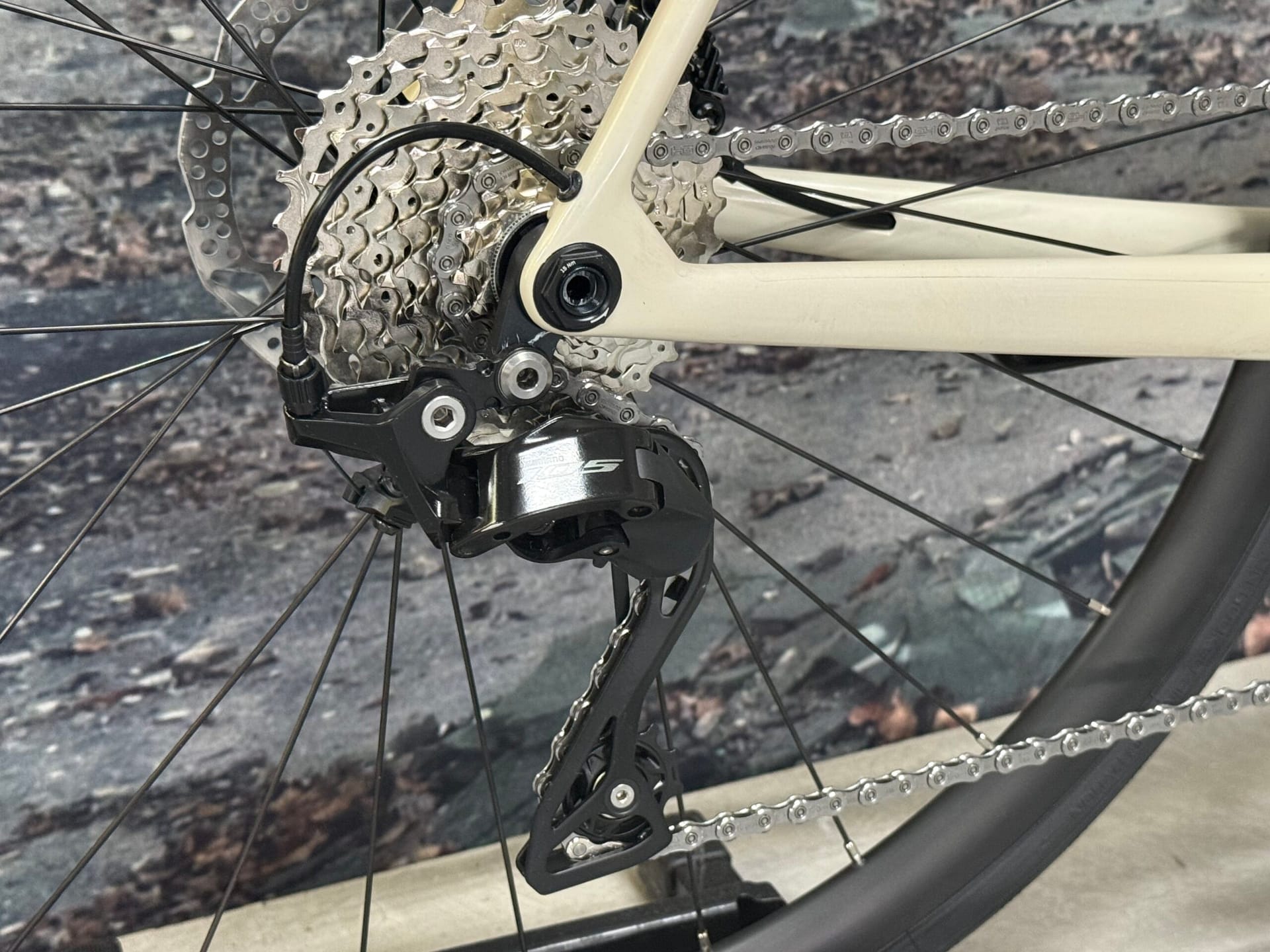 Orbea Orca M30I – Road Bike – Shimano 105 Di2 – 53 cm – Carbon thumbnail 4