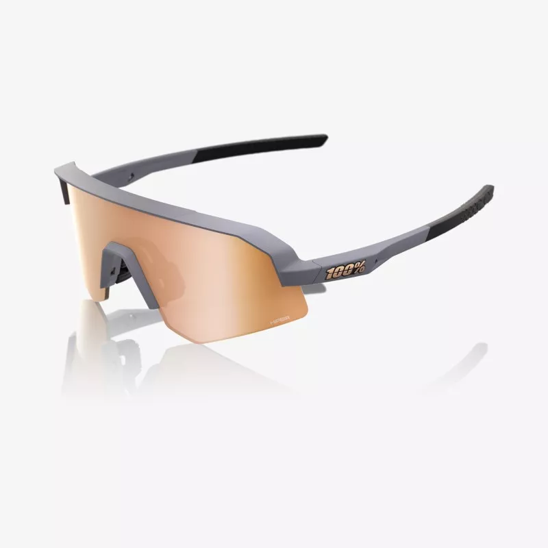 100% Glasses Slendale SL – Soft Tact Grey – HiPER Copper Mirror