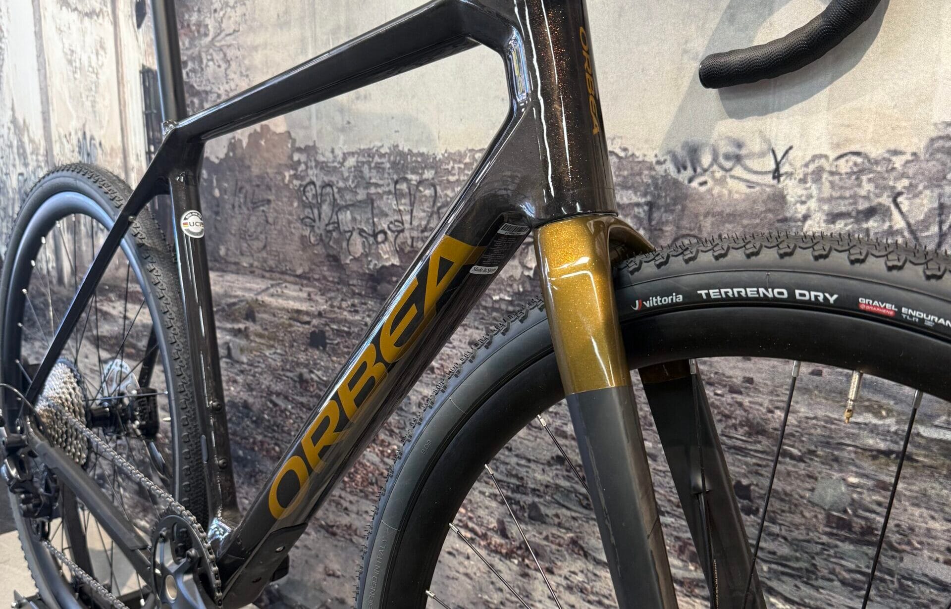 Orbea Terra M30 – Gravel bike – Zwart Goud – Large – Shimano GRX 1x12 miniatuur 2