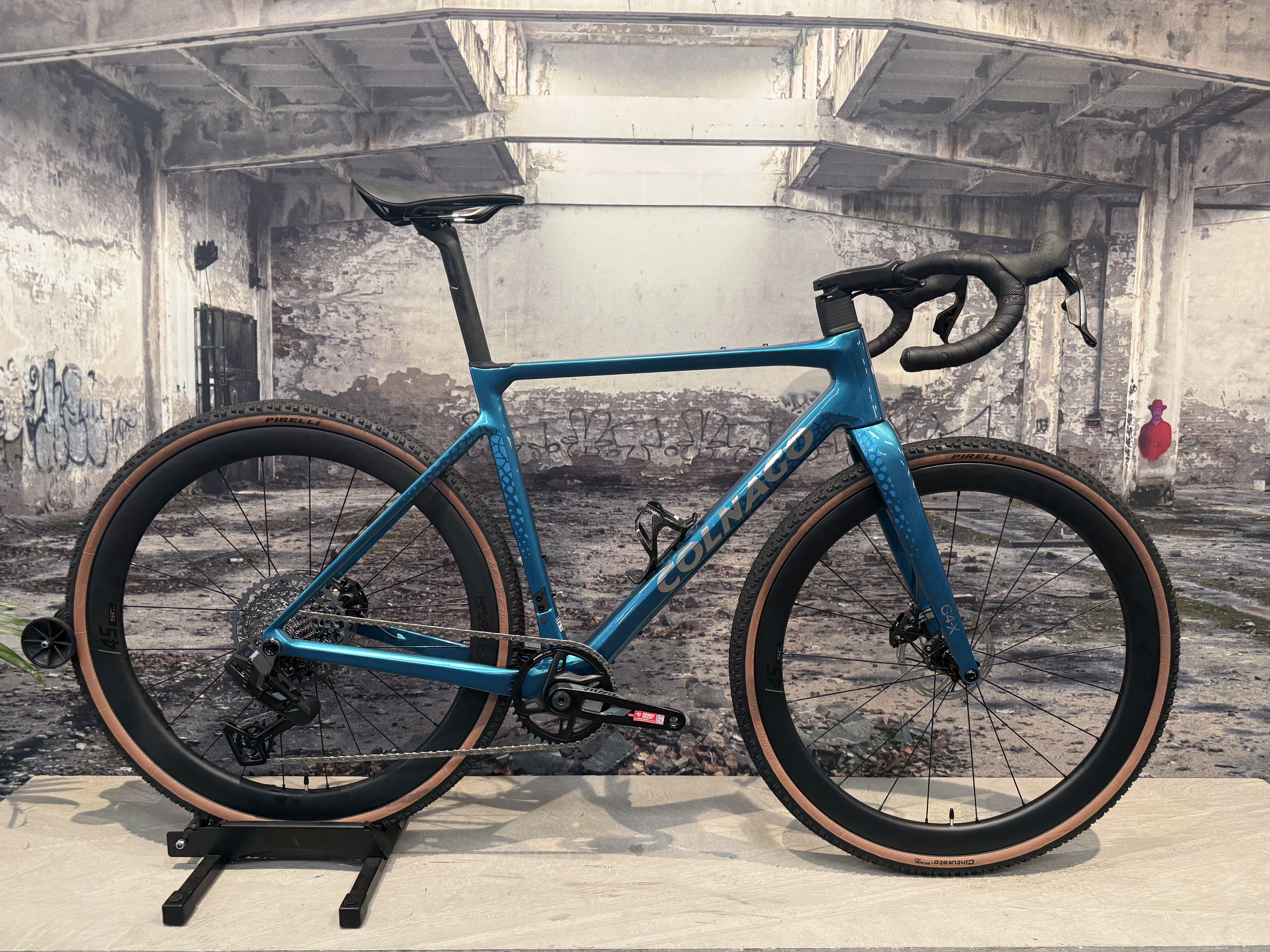 Colnago g4-x blauw 52cm bergasports colnago gravelbike