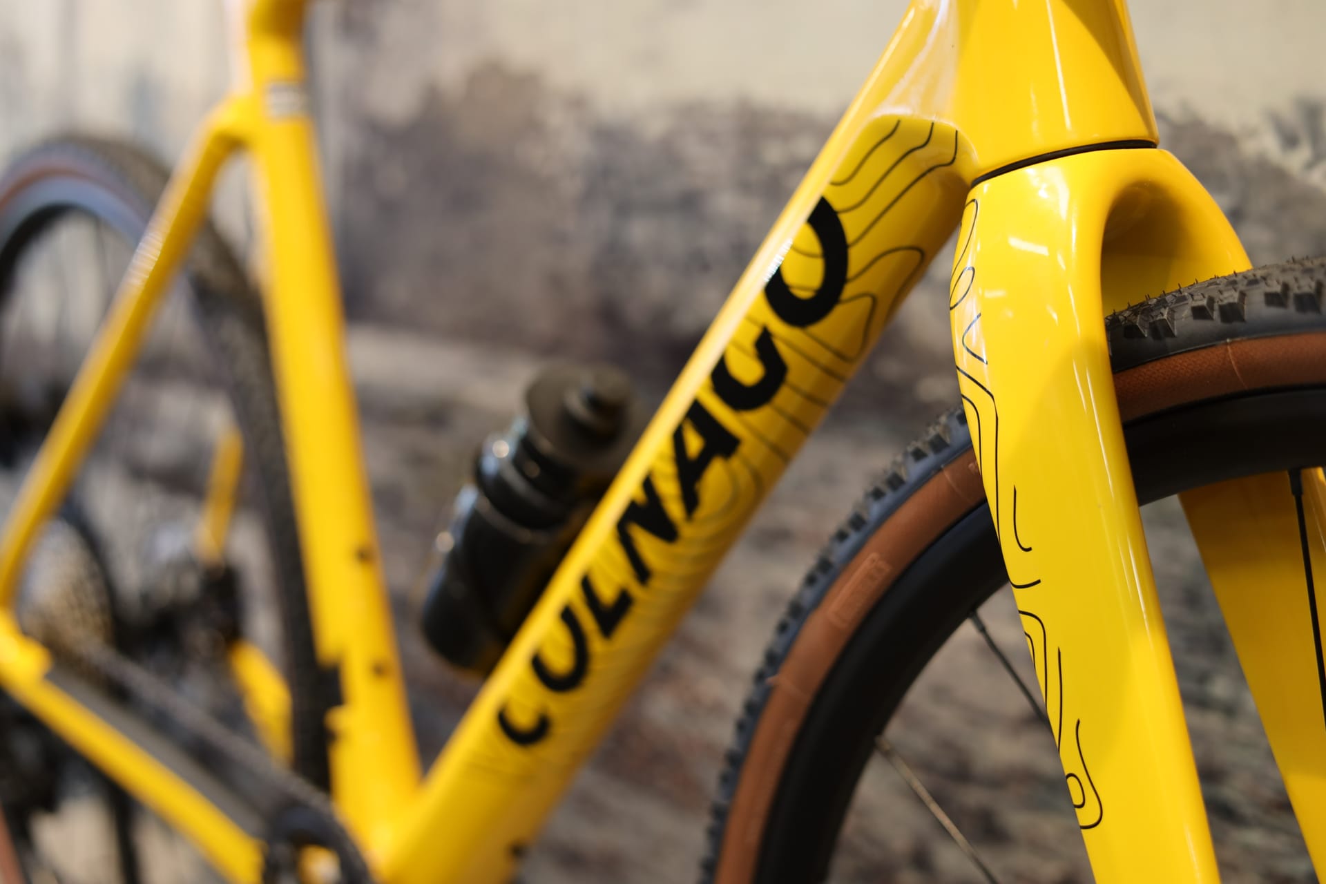 Colnago G4X – Gravelbike – 54 cm – GRX 1×12 – Fulcrum Lite – Yellow thumbnail 3