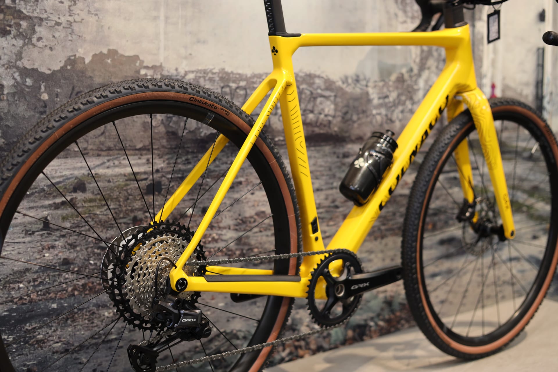Colnago G4X – Gravelbike – 54 cm – GRX 1×12 – Fulcrum Lite – Yellow thumbnail 2