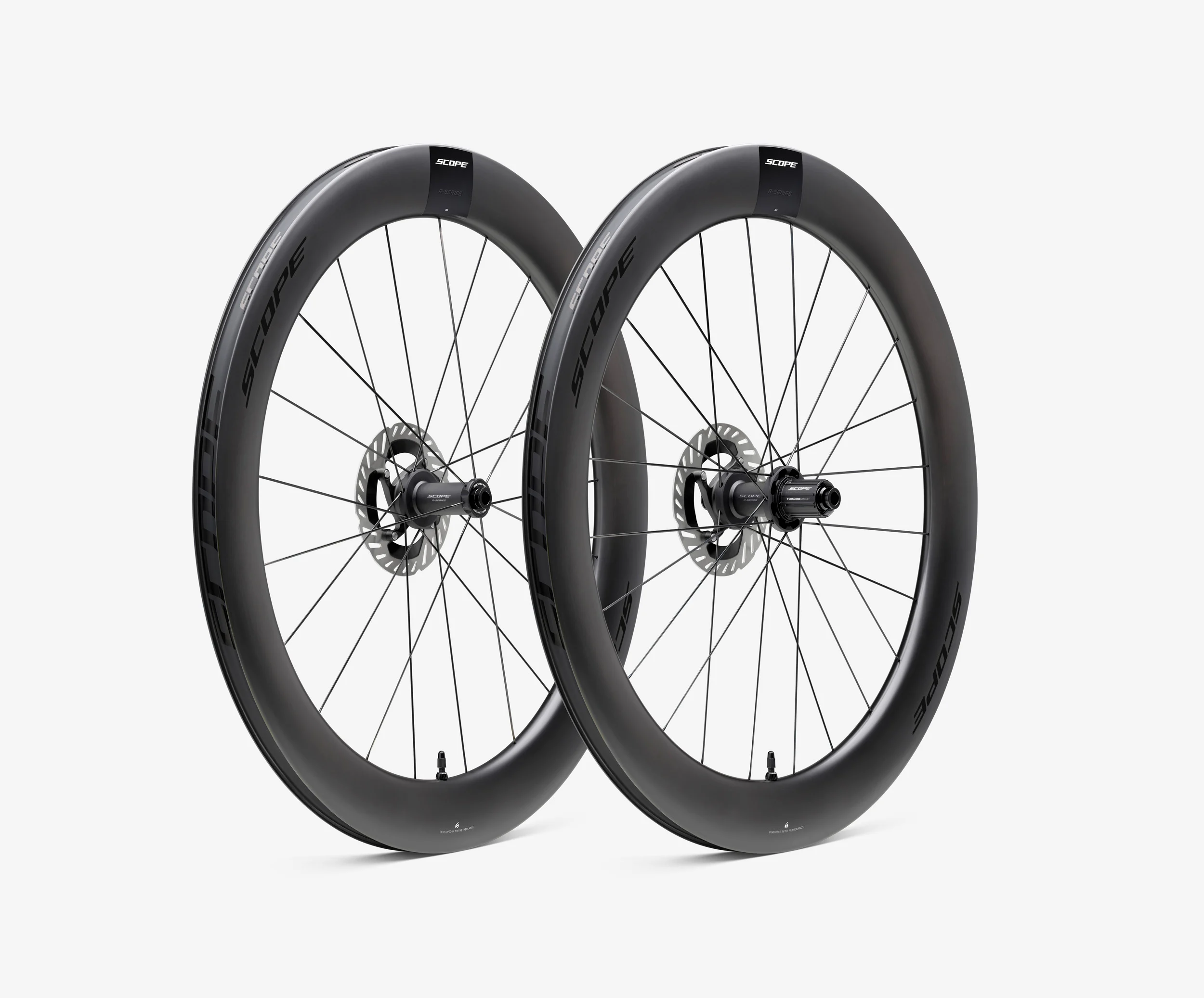 Scope R6.A – Carbon Wheelset – Disc – Black