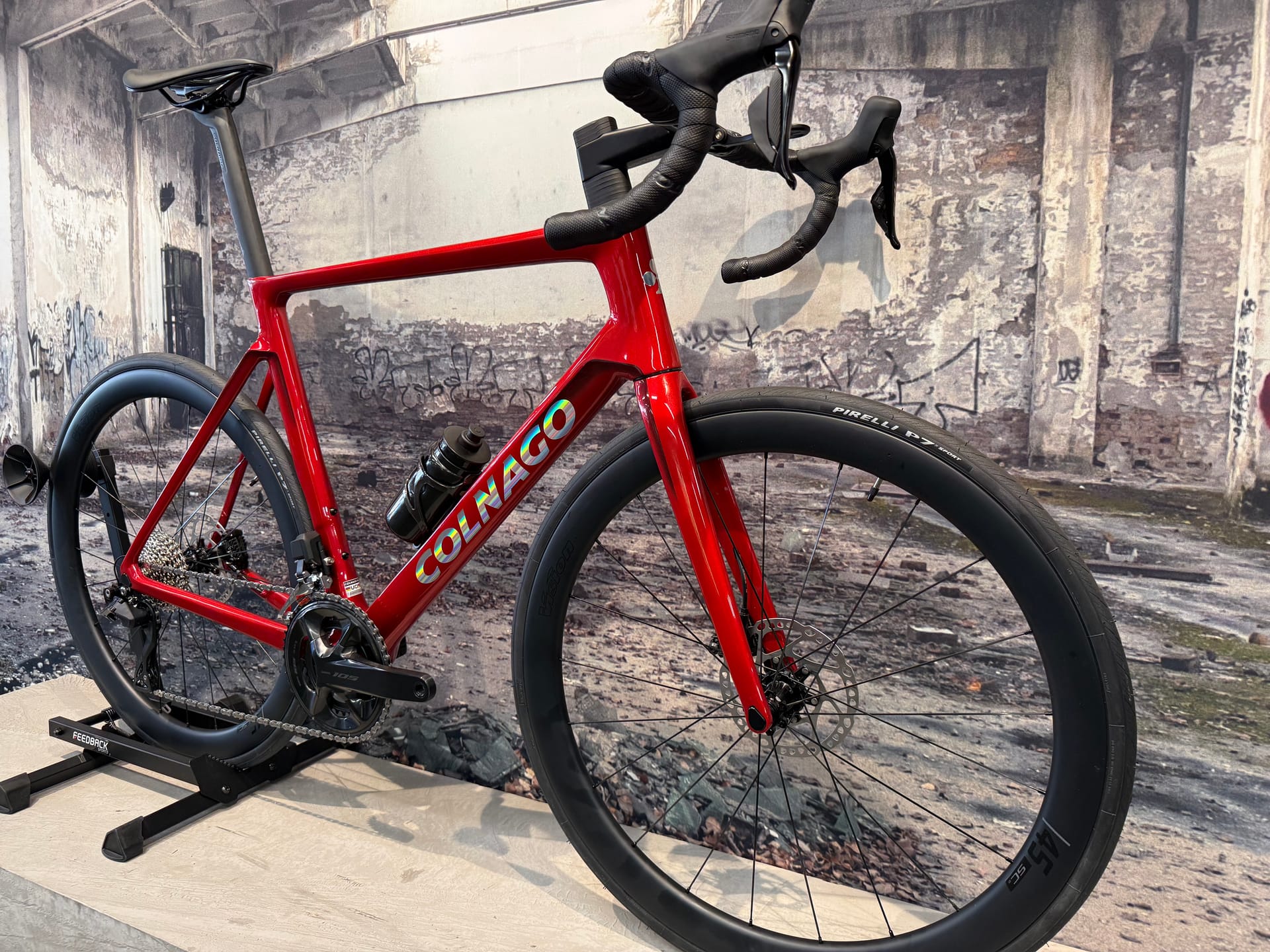 Colnago V4 – Vdrd – 53 cm valt als 57 – 105 Di2 – Vision SC 45 miniatuur 2