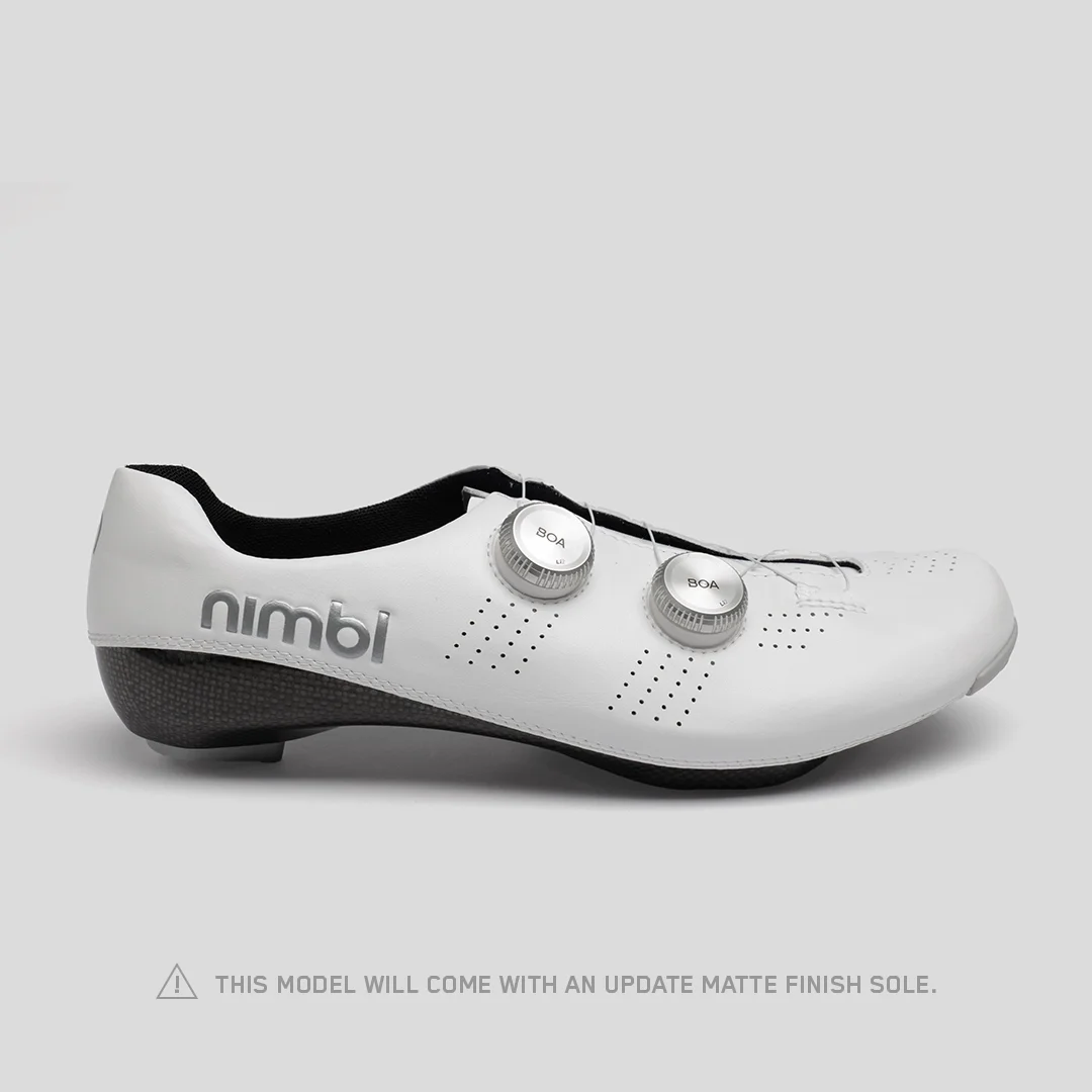Nimbl Ultimate Exceed – Cycling shoes – White/Silver 2026 Nimbl Ultimate Exceed – Cycling shoes – White/Silver 2026