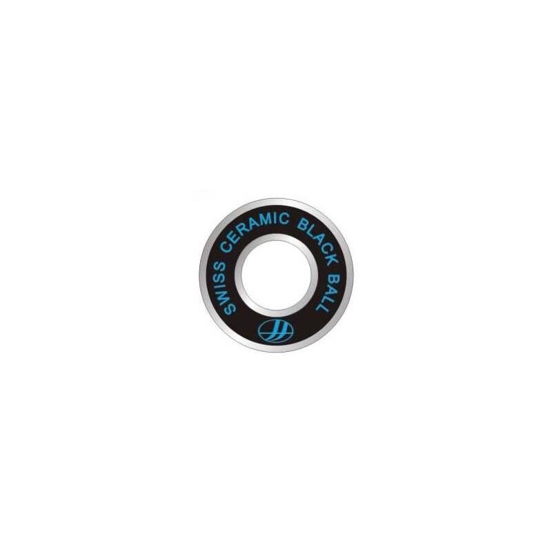 Double FF Swiss Ceramic "7" Black Ball Bearings – Keramische Lagers – 16 stuks