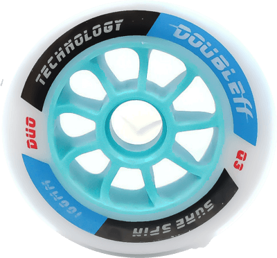 Double FF Duo Skeelerwielen – 100mm – Wedstrijdwielen