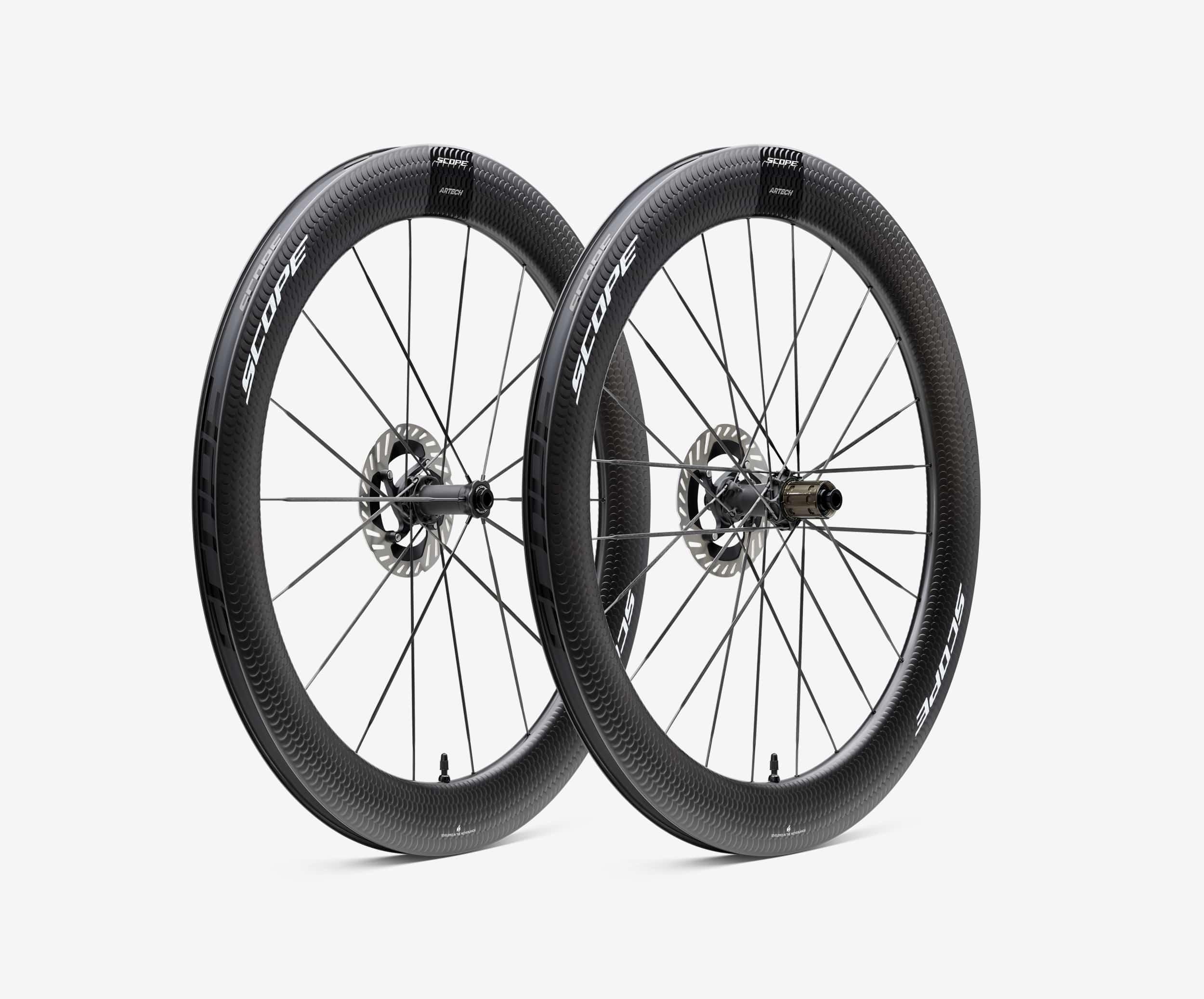 Scope Artech 6A – Carbon Wheelset – Disc – White thumbnail 2