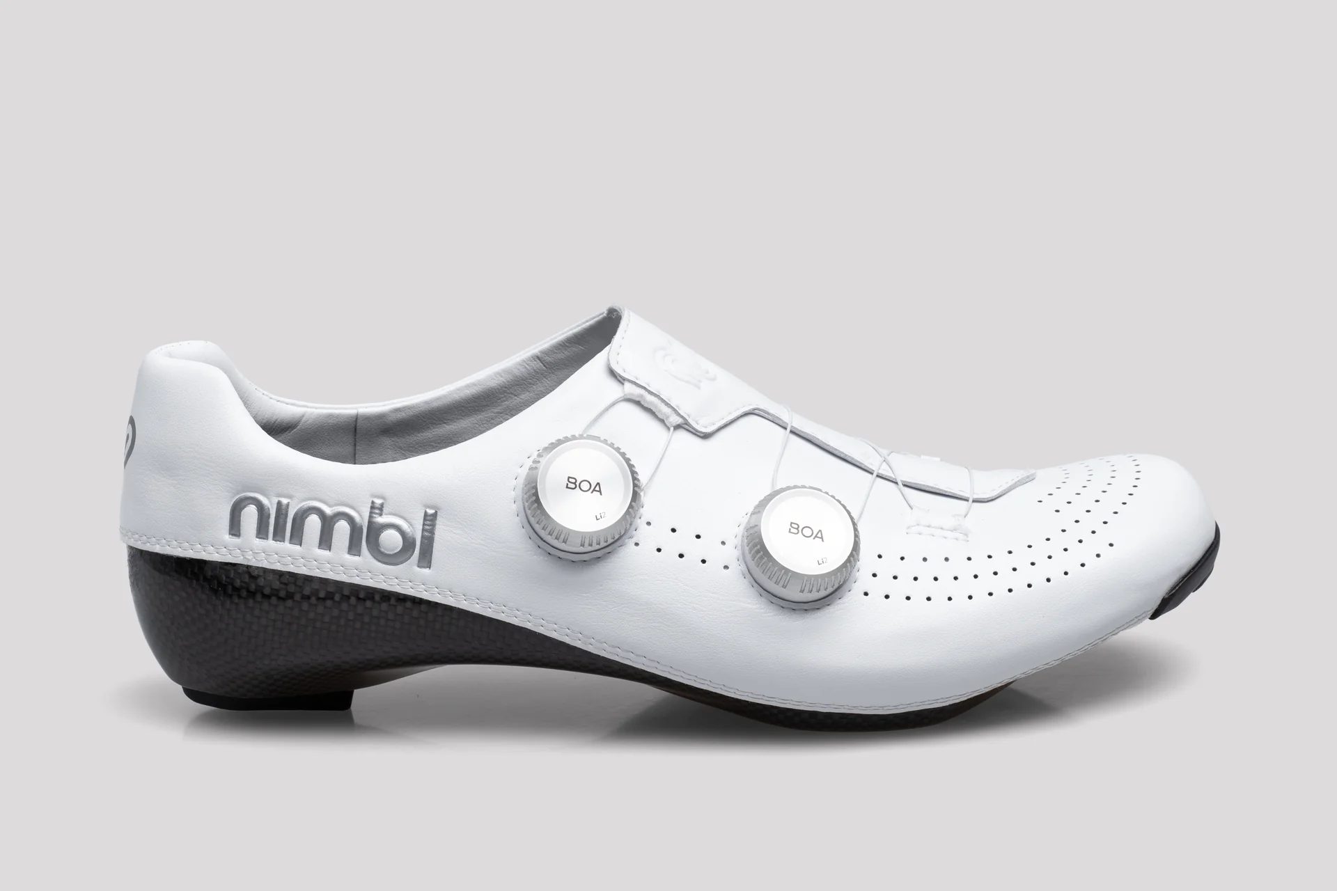 Nimbl Exceed Ultimate glide – Fietsschoenen – Wit/Zilver