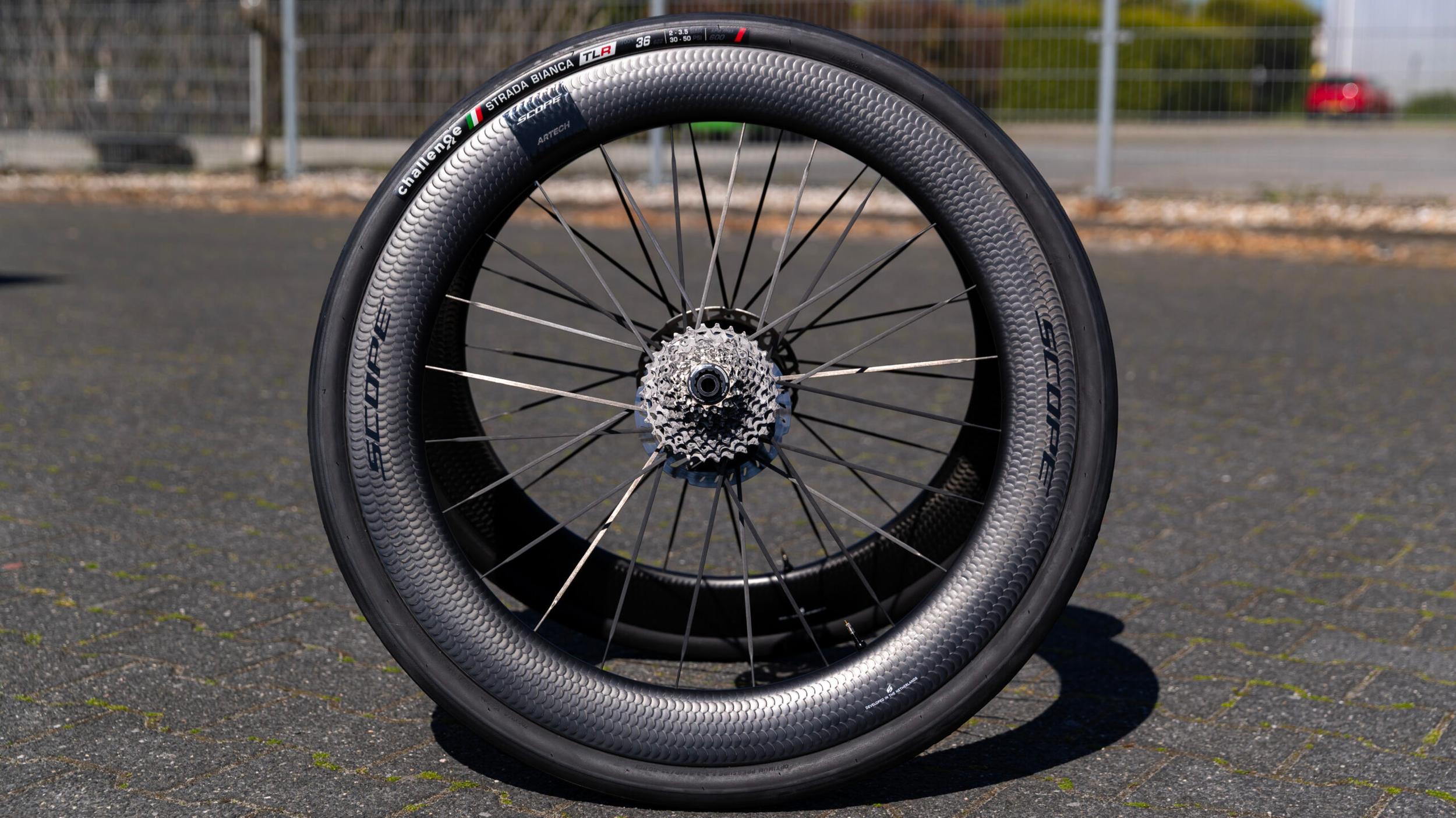 Scope Artech 6A – Carbon Wheelset – Disc – White thumbnail 4