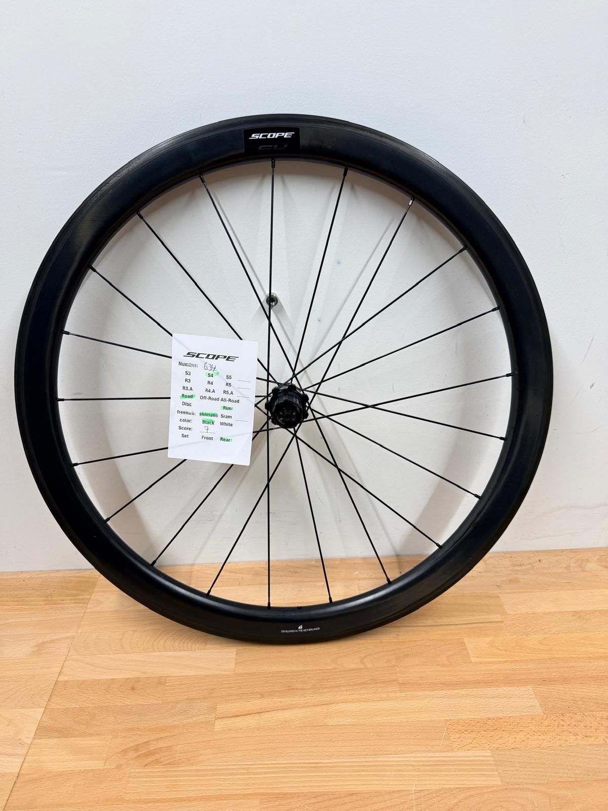Scope s4 – Shimano – Rimbrake – Rear – 634