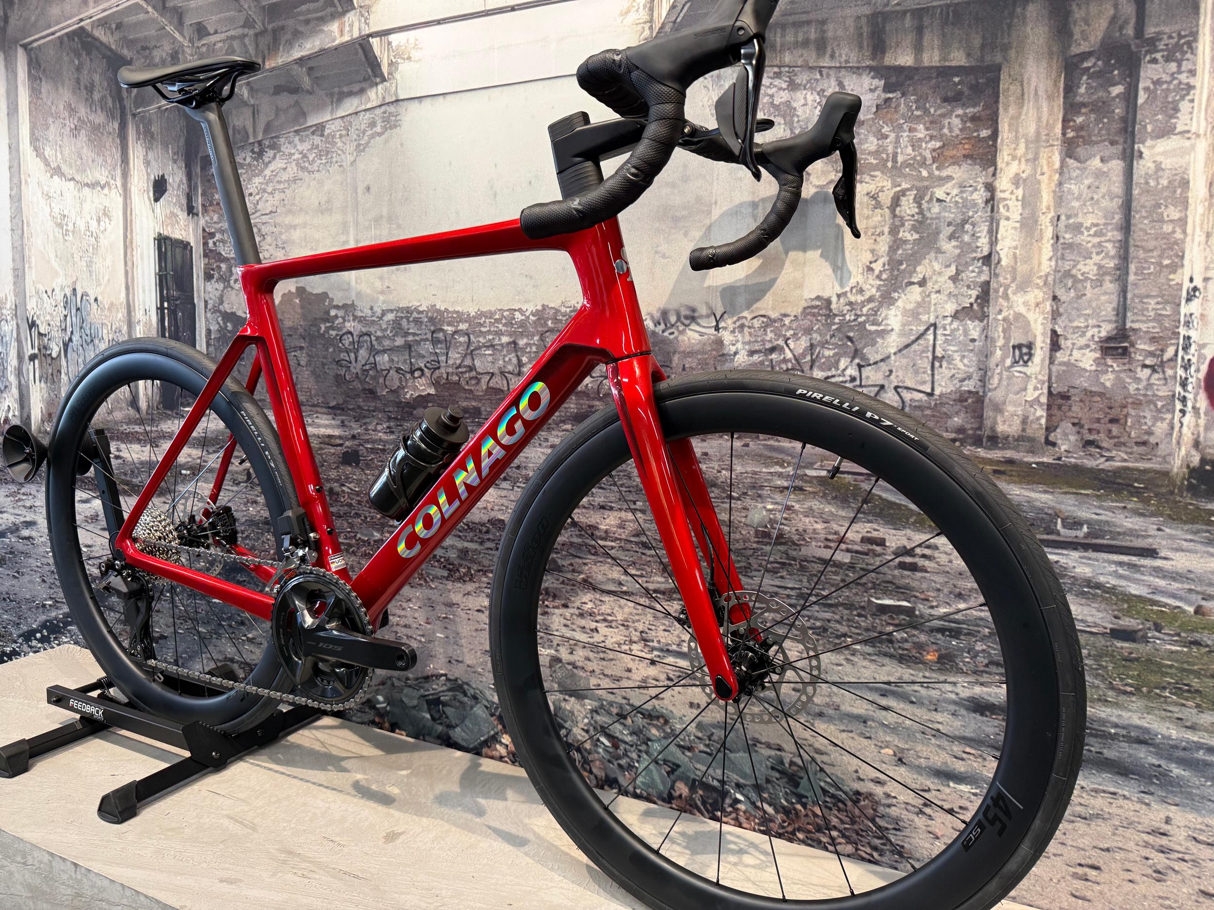 Colnago V4 – VDRD- 53 cm lika a 57 – 105 Di2 – Vision SC 45 thumbnail 2